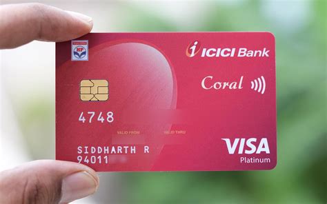 coral contactless visa credit card|icici coral credit card payment.